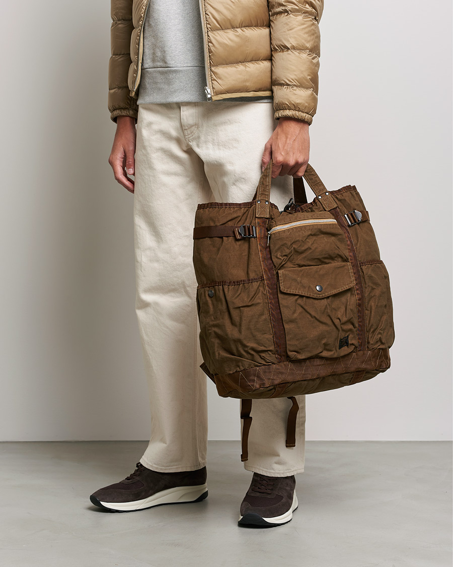 Homme | Porter-Yoshida & Co. Crag 2Way Ruck Sack Coyote | Porter-Yoshida & Co. | Crag 2Way Ruck Sack Coyote
