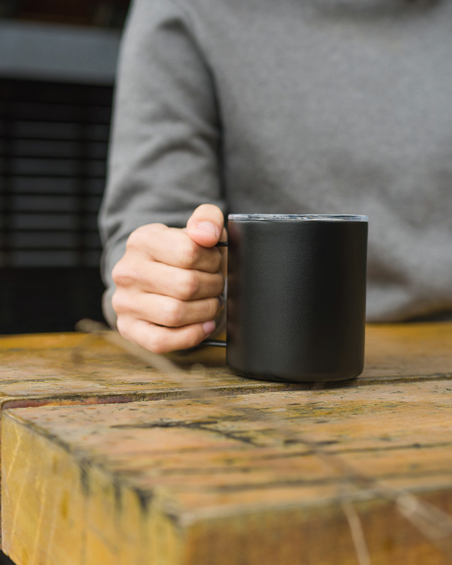 Homme | MiiR 12oz Insulated Camp Cup Black | MiiR | 12oz Insulated Camp Cup Black