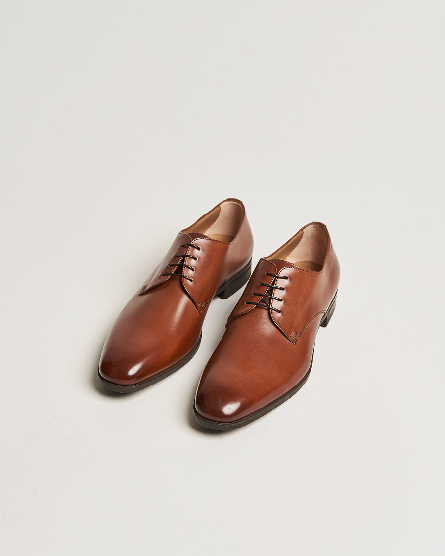 Homme | Chaussures | BOSS BLACK | Kensington Leather Derbys Medium Brown