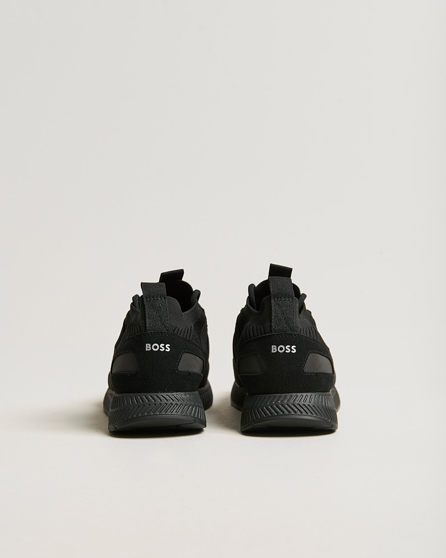 Homme | Titanium Running Sneaker Black | BOSS BLACK | Titanium Running Sneaker Black