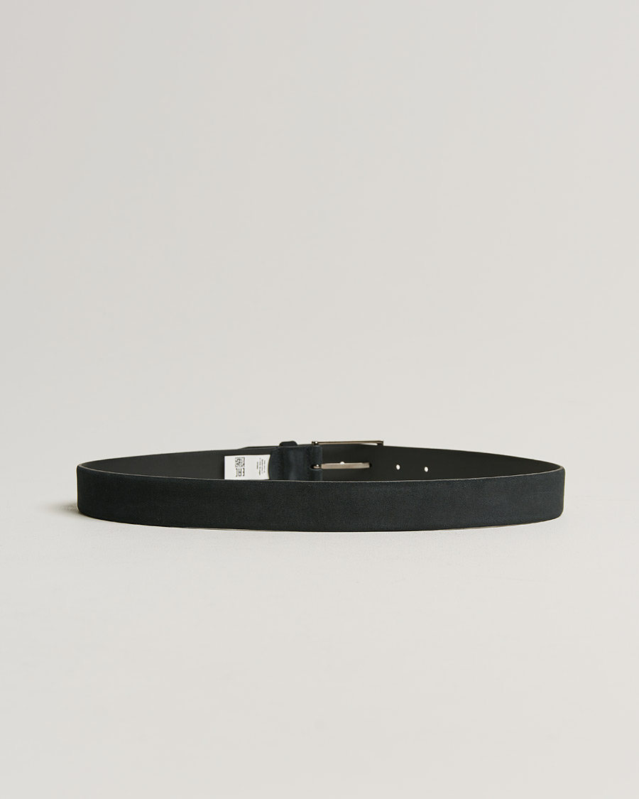 Homme | Calindo Suede Belt Dark Blue | BOSS BLACK | Calindo Suede Belt Dark Blue