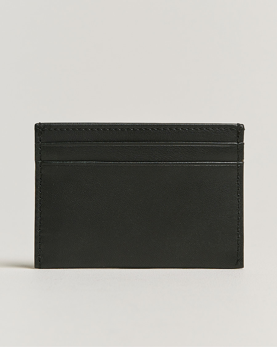 Homme |  | BOSS BLACK | Signature Leather Card Holder Black
