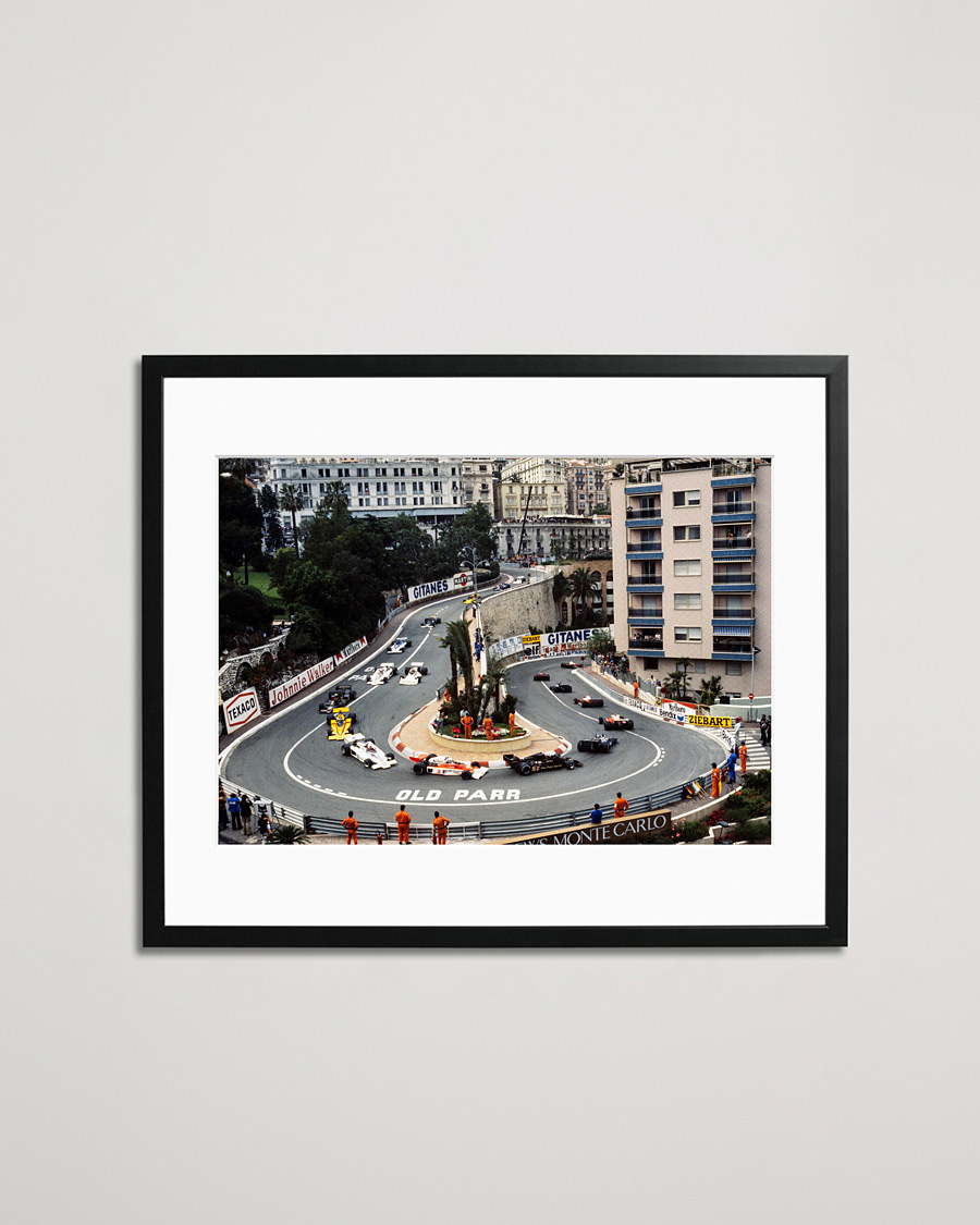 Homme | Affiches | Sonic Editions | Framed 1977 Monaco GP