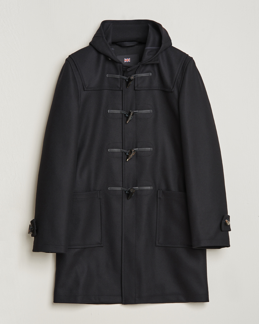 Homme | Manteaux Et Vestes | Gloverall | Cashmere Blend Duffle Coat Black