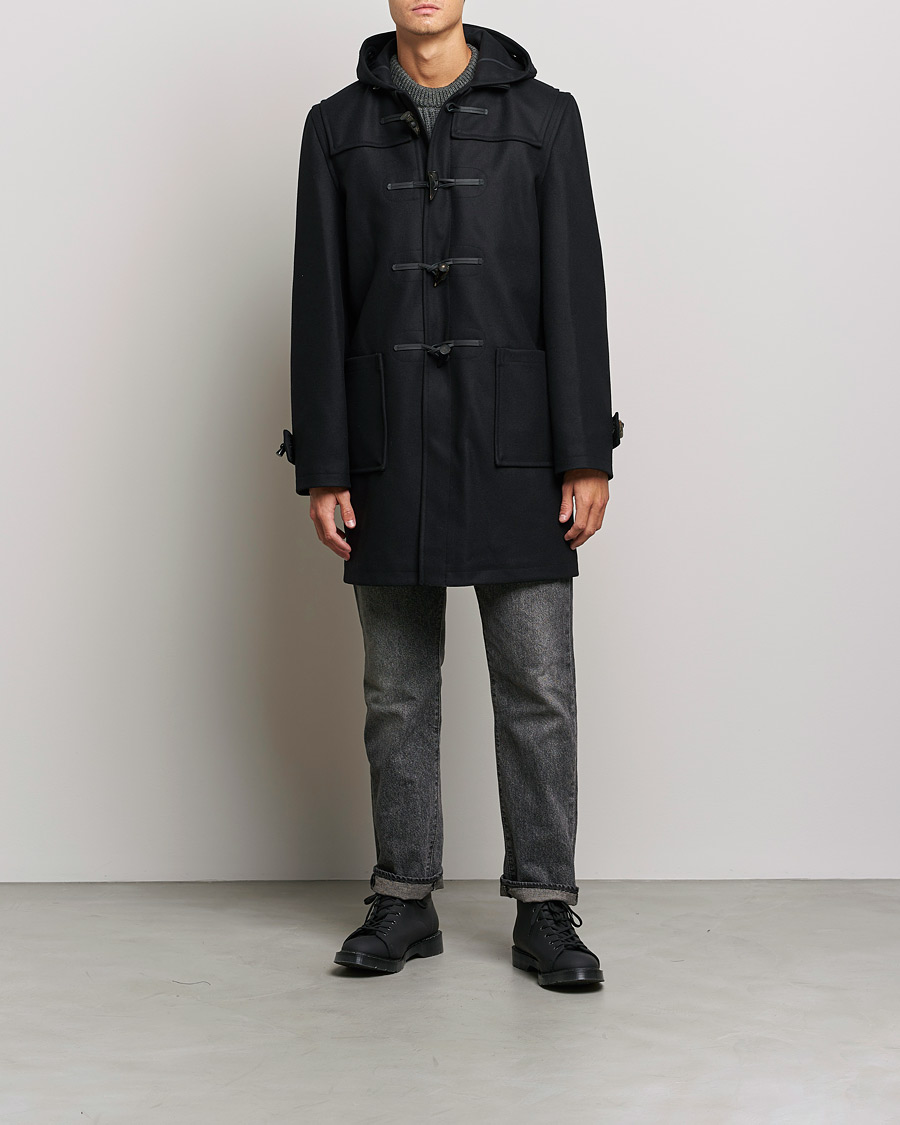 Homme | Manteaux Et Vestes | Gloverall | Cashmere Blend Duffle Coat Black