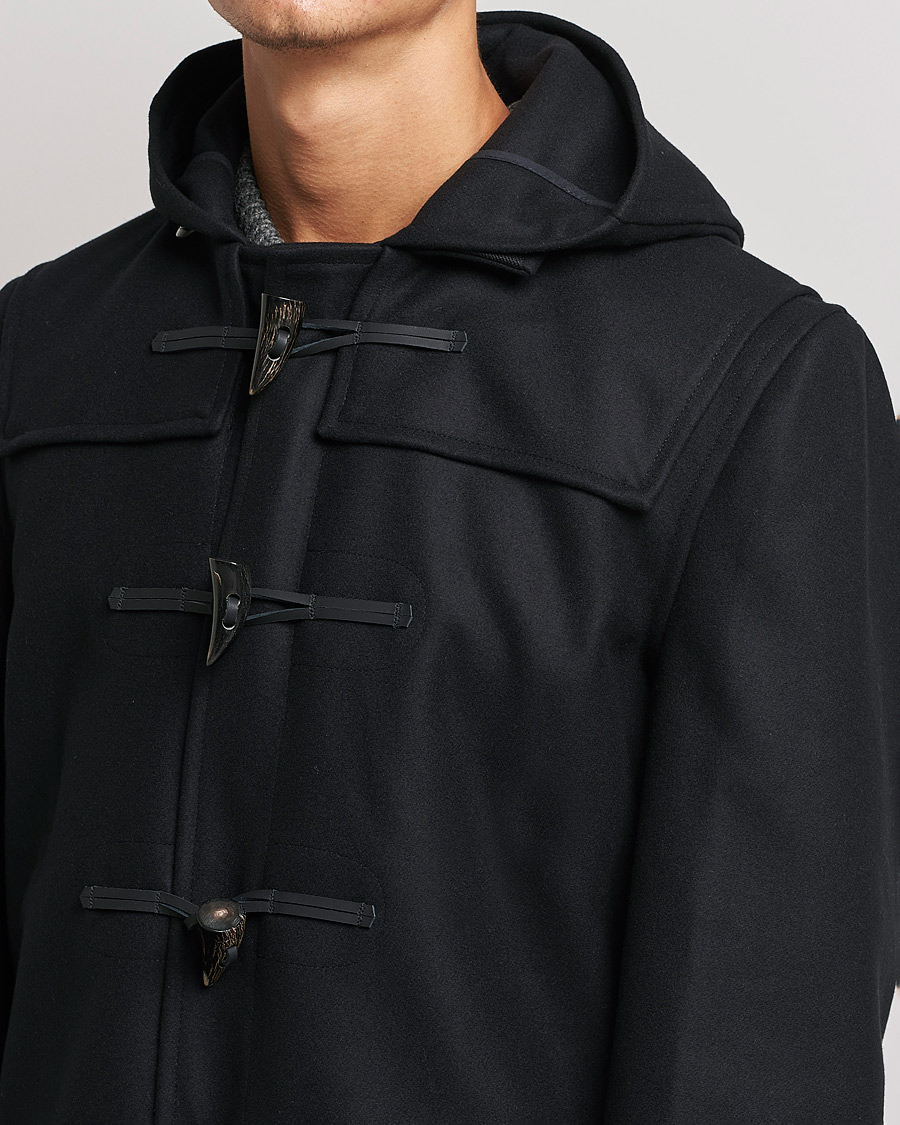 Homme | Manteaux Et Vestes | Gloverall | Cashmere Blend Duffle Coat Black