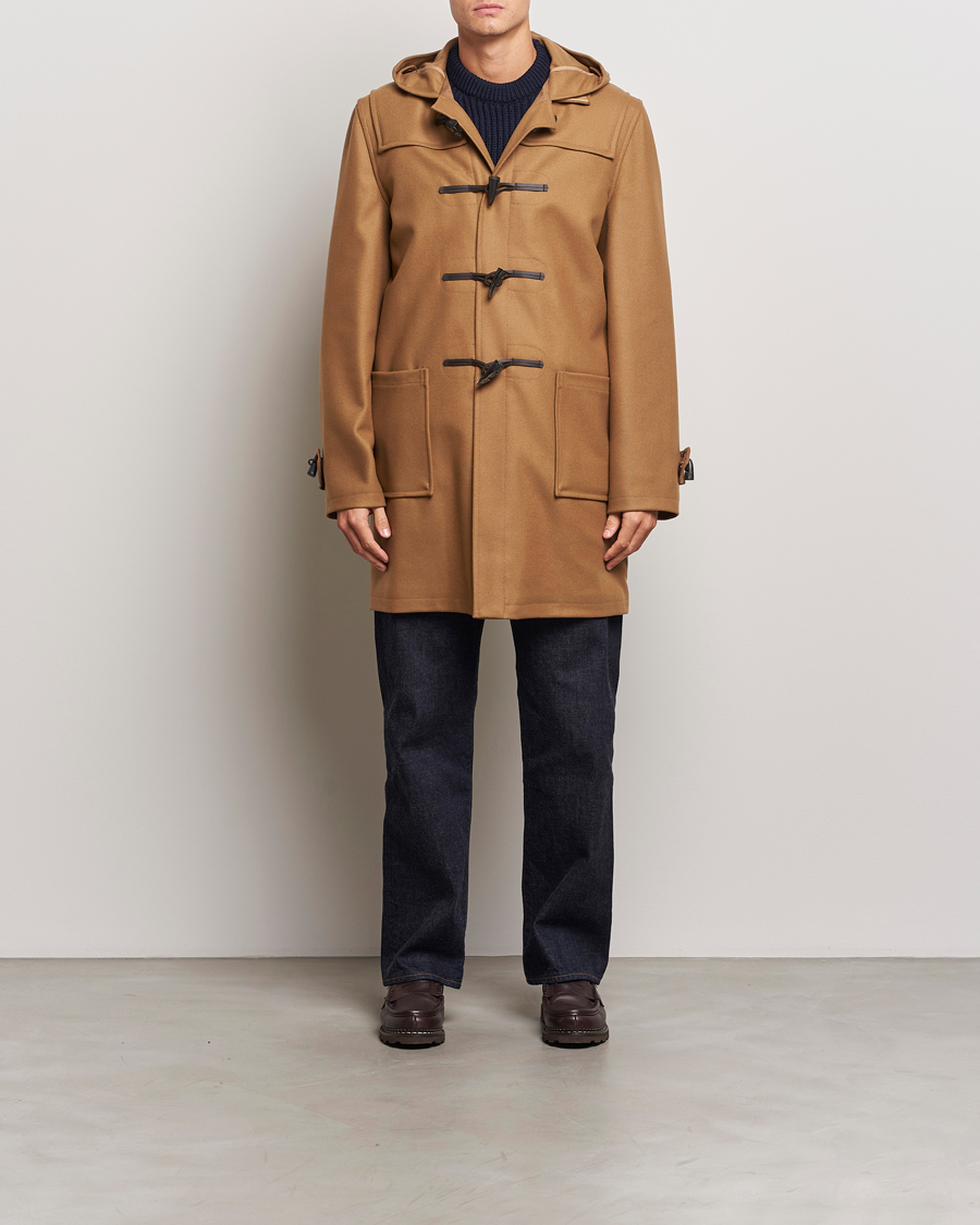 Homme | Manteaux Et Vestes | Gloverall | Cashmere Blend Duffle Coat Camel