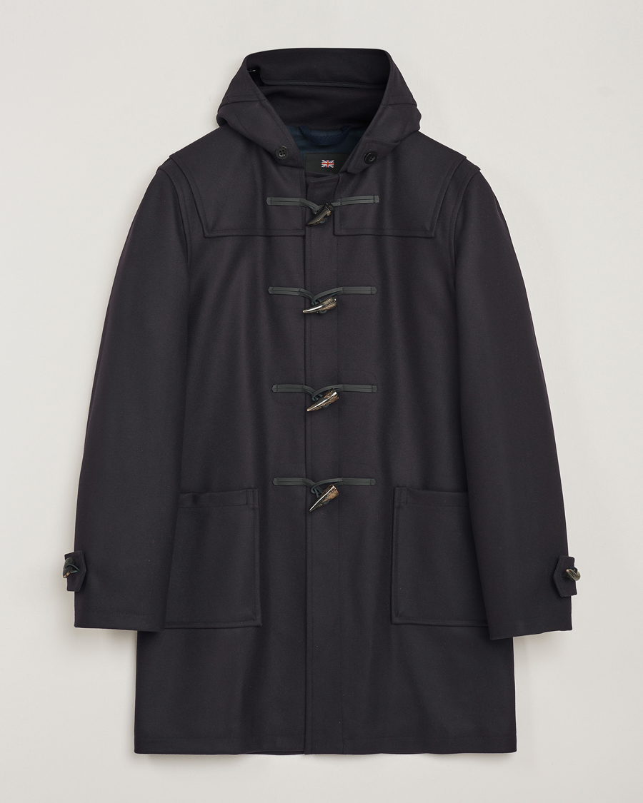 Homme | Manteaux Et Vestes | Gloverall | Cashmere Blend Duffle Coat Navy