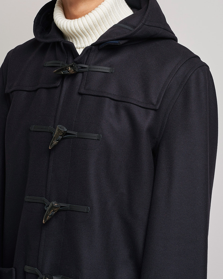 Homme | Manteaux Et Vestes | Gloverall | Cashmere Blend Duffle Coat Navy
