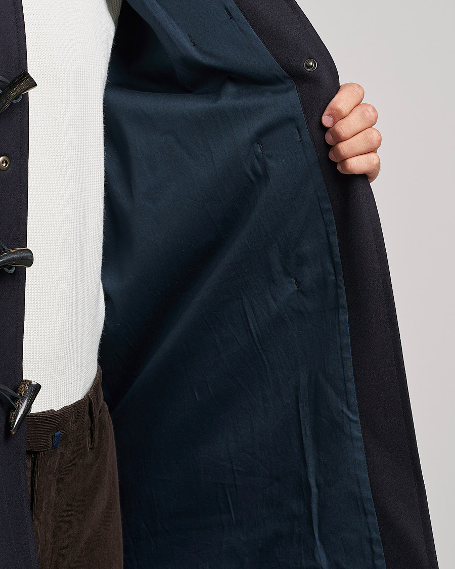 Homme | Manteaux Et Vestes | Gloverall | Cashmere Blend Duffle Coat Navy