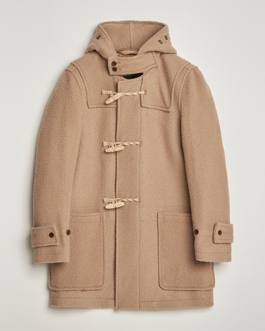 Homme | Manteaux Et Vestes | Gloverall | Monty Casentino Wool Duffle Coat Camel