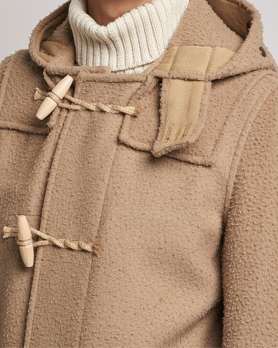 Homme | Manteaux Et Vestes | Gloverall | Monty Casentino Wool Duffle Coat Camel
