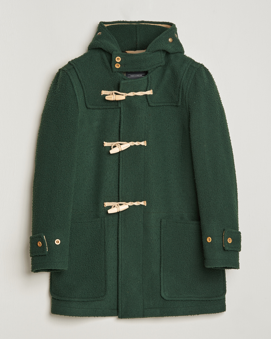 Homme | Manteaux Et Vestes | Gloverall | Monty Casentino Wool Duffle Coat Moss