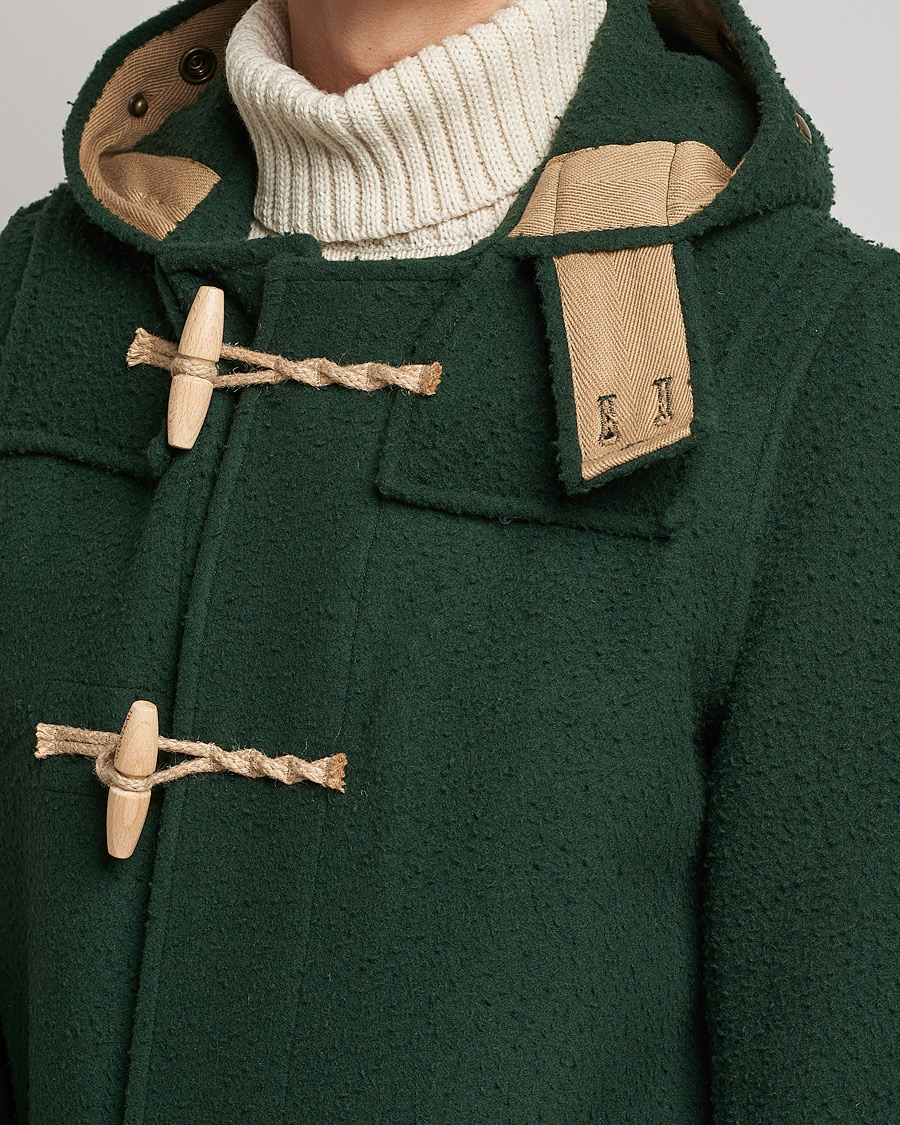 Homme | Manteaux Et Vestes | Gloverall | Monty Casentino Wool Duffle Coat Moss