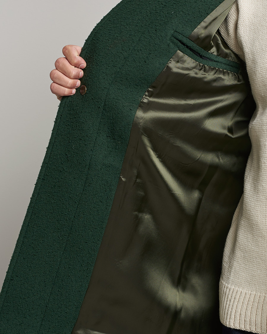 Homme | Manteaux Et Vestes | Gloverall | Monty Casentino Wool Duffle Coat Moss