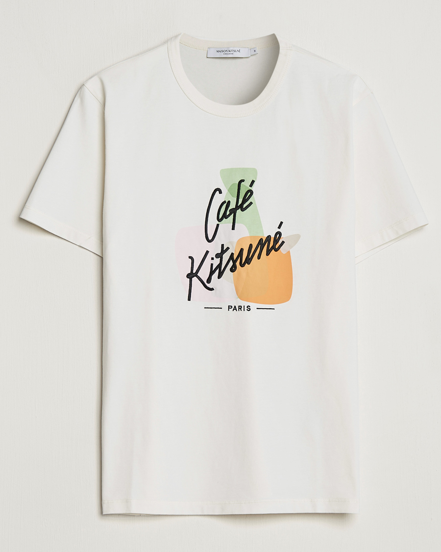 Homme | T-shirts | Café Kitsuné | Crew T-Shirt Coconut Milk