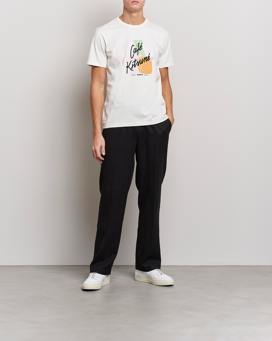 Homme | T-shirts | Café Kitsuné | Crew T-Shirt Coconut Milk