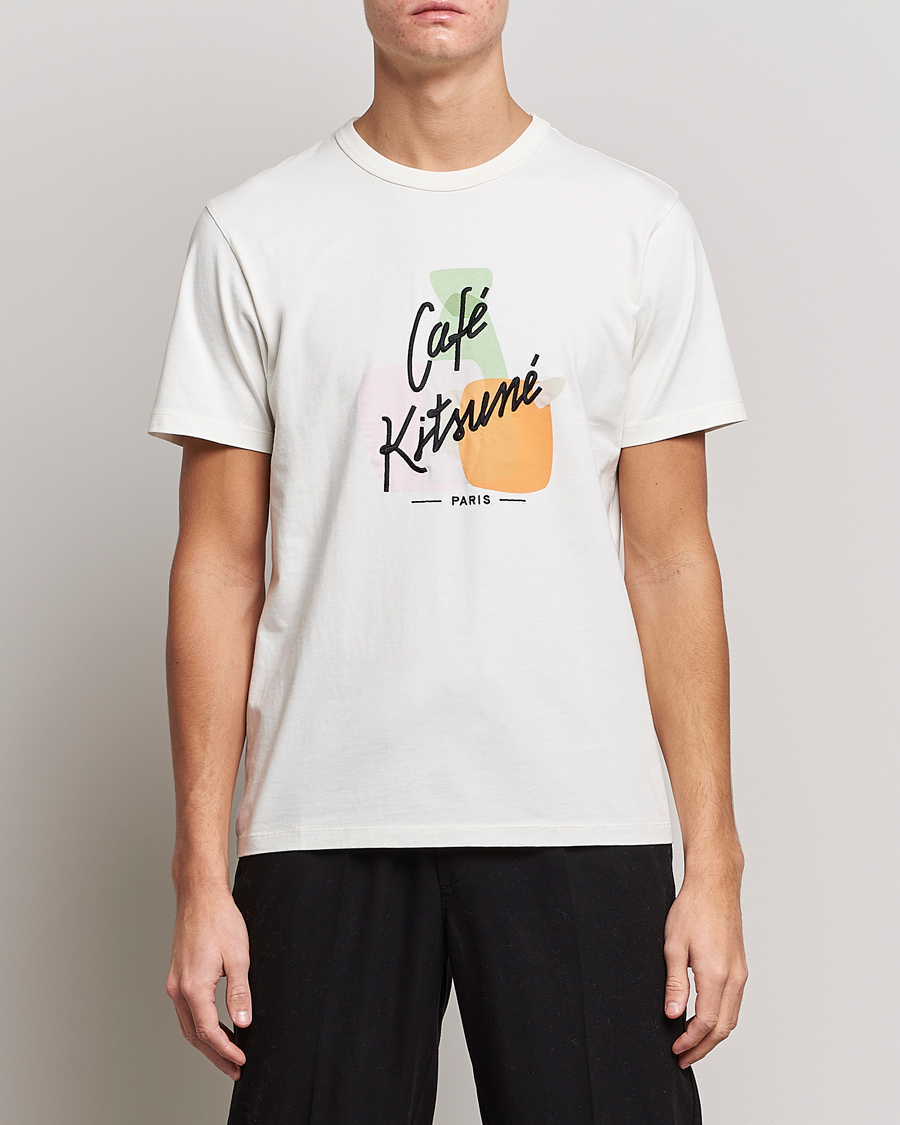 Homme | T-shirts | Café Kitsuné | Crew T-Shirt Coconut Milk