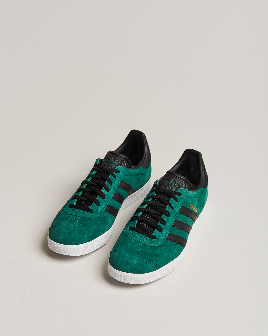 Homme | adidas Originals Gazelle Sneaker Green Black | adidas Originals | Gazelle Sneaker Green Black