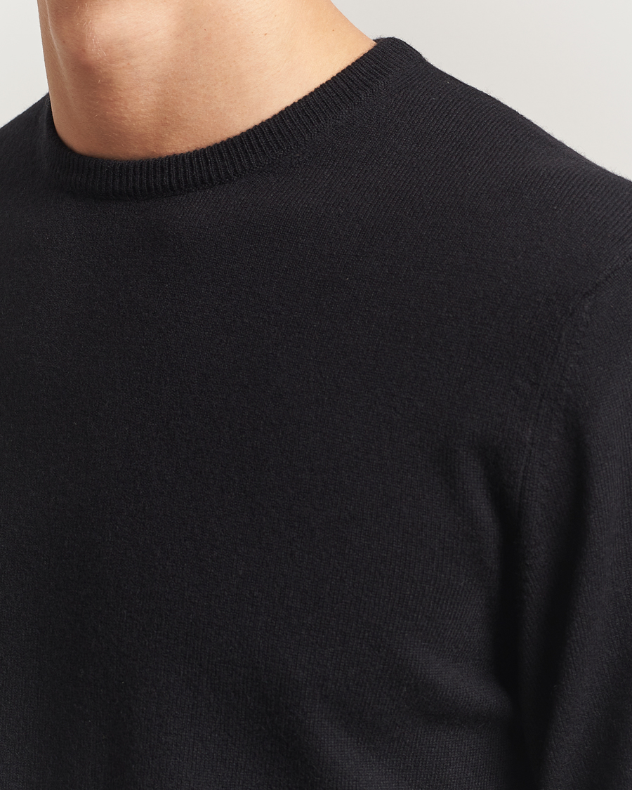 Homme | Pulls Et Tricots | Piacenza Cashmere | Cashmere Crew Neck Sweater Black