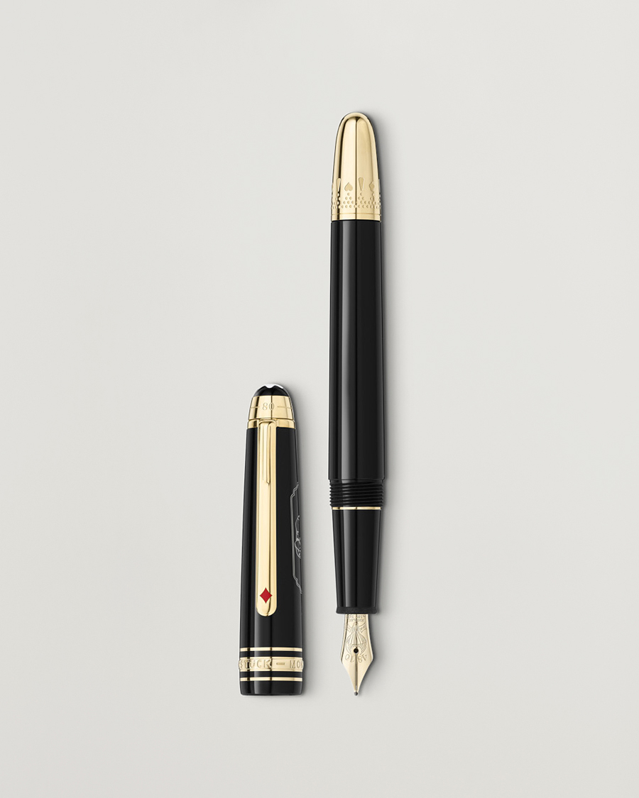 Homme | Montblanc Meisterstück ATW in 80 Days Classique Fountain Pen Black | Montblanc | Meisterstück ATW in 80 Days Classique Fountain Pen Black