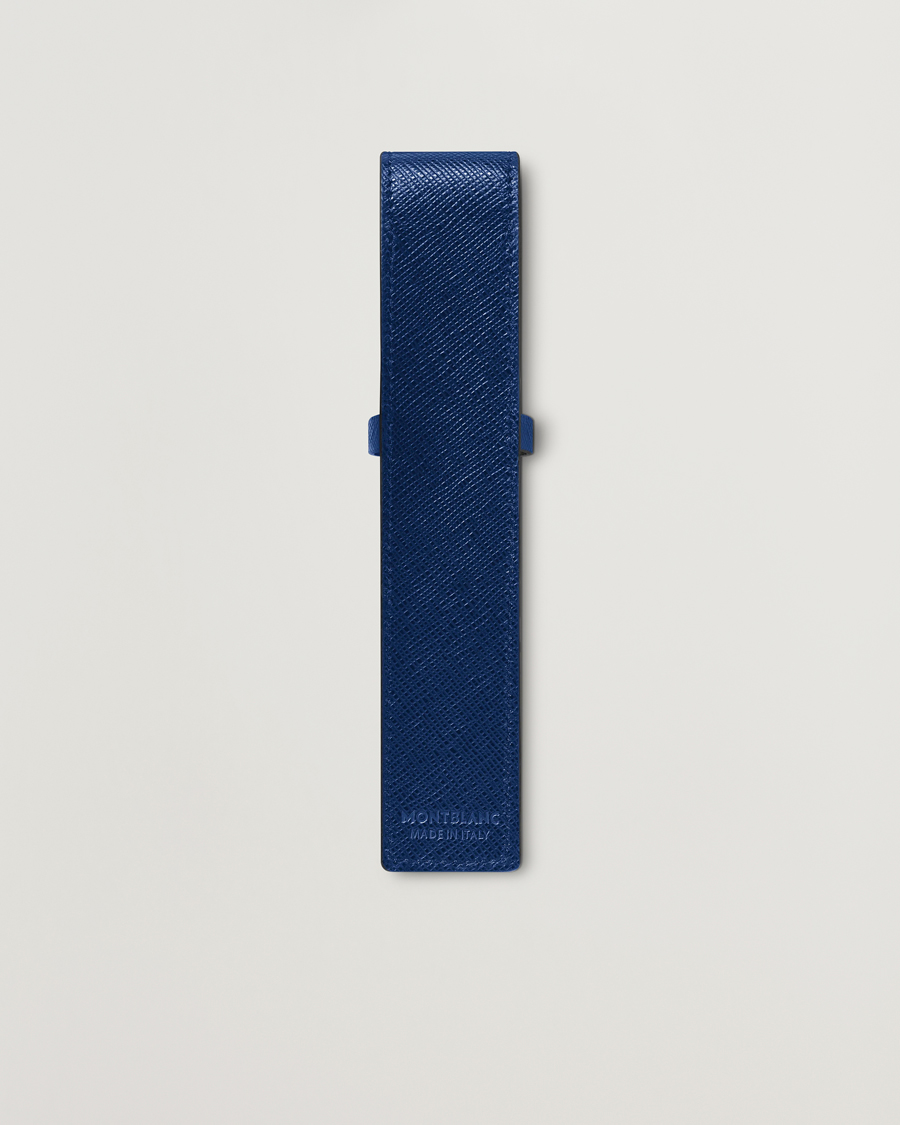 Herre | Penner | Montblanc | Sartorial 1-Pen Pouch Blue