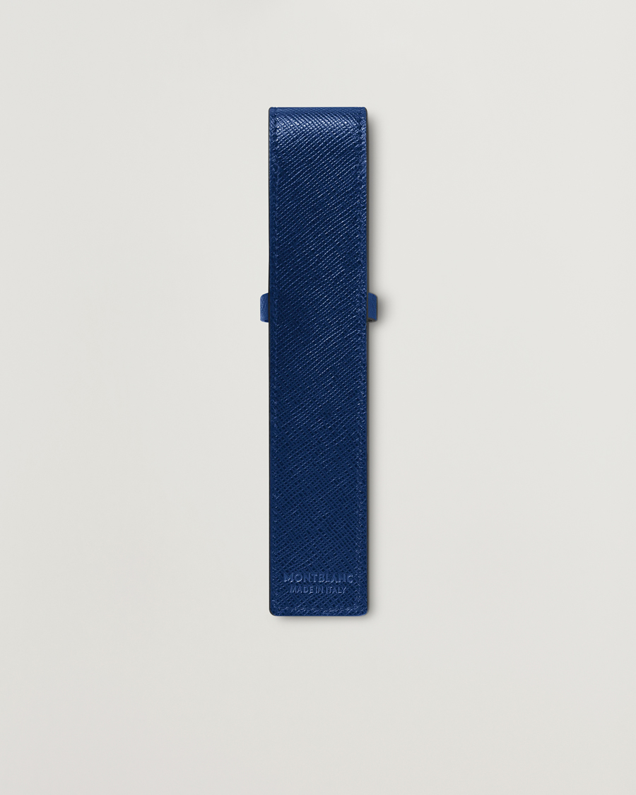 Homme | Montblanc Sartorial 1-Pen Pouch Blue | Montblanc | Sartorial 1-Pen Pouch Blue