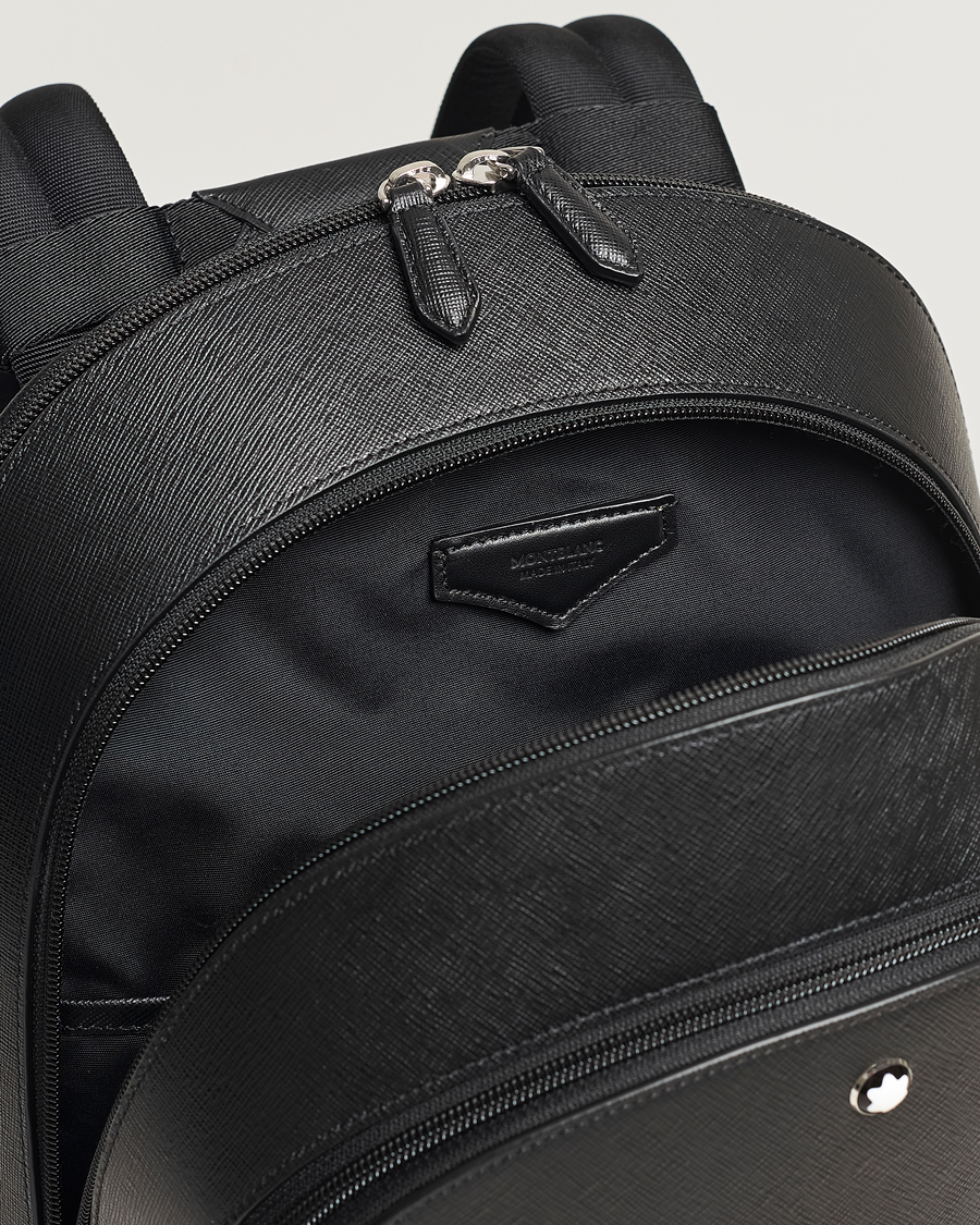 Homme | Montblanc Sartorial Medium Backpack 3 Compartments Black | Montblanc | Sartorial Medium Backpack 3 Compartments Black