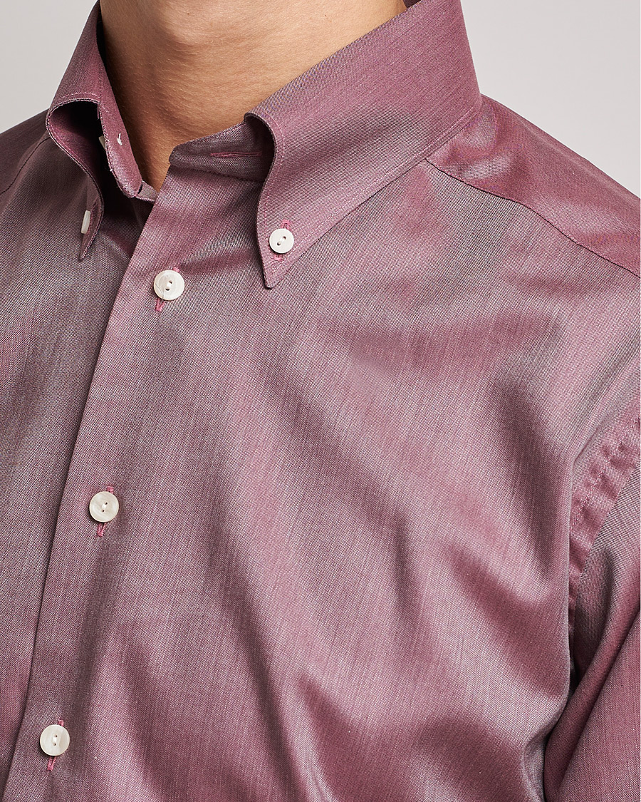 Homme | Chemises | Eton | Wrinkle Free Button Down Oxford Shirt Red