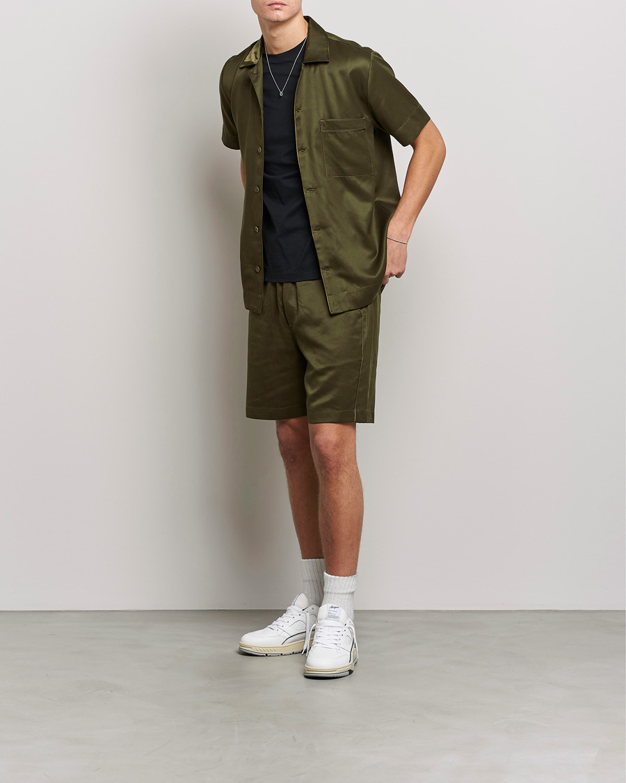 Homme | CDLP Short Sleeve Lounge Set Olive | CDLP | Short Sleeve Lounge Set Olive