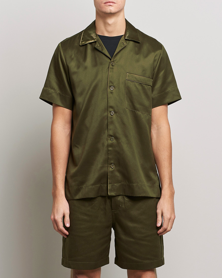 Homme | CDLP Short Sleeve Lounge Set Olive | CDLP | Short Sleeve Lounge Set Olive