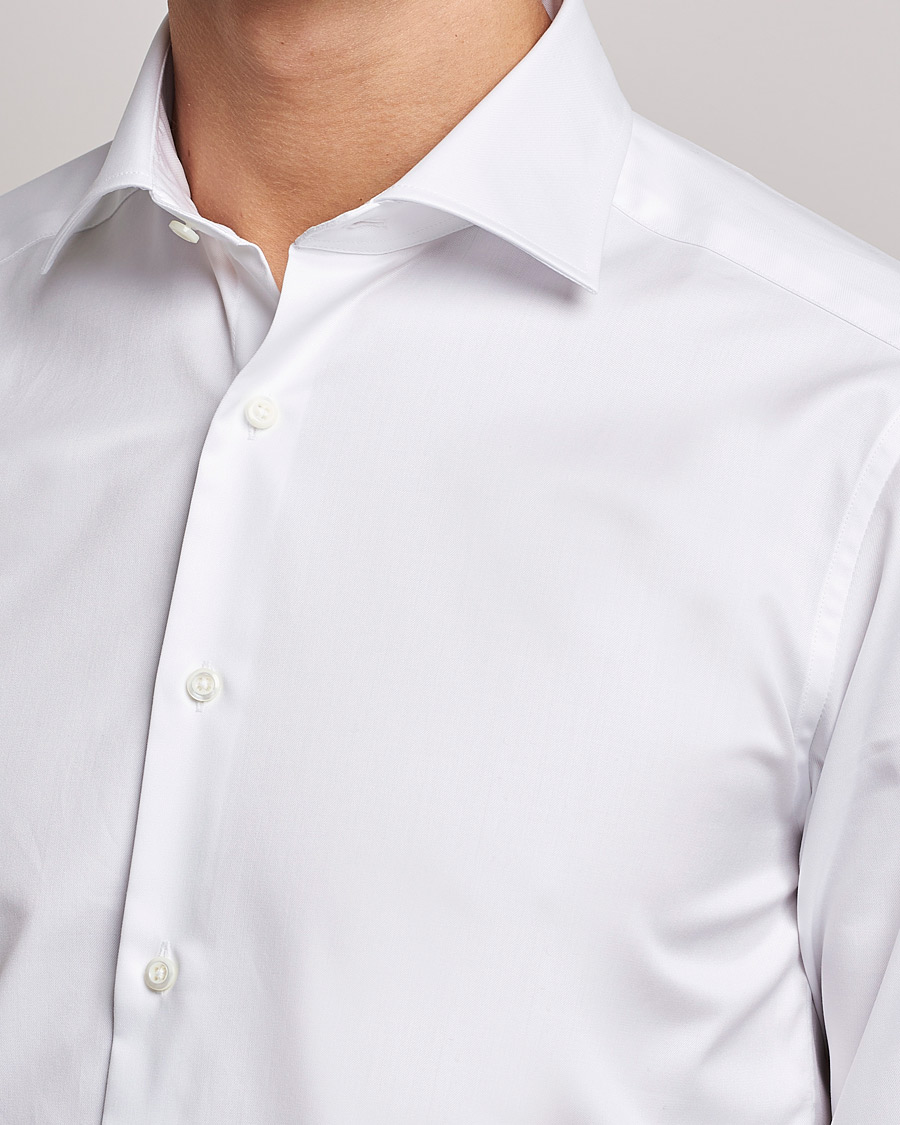 Homme | Chemises | Stenströms | Superslim Plain Shirt White