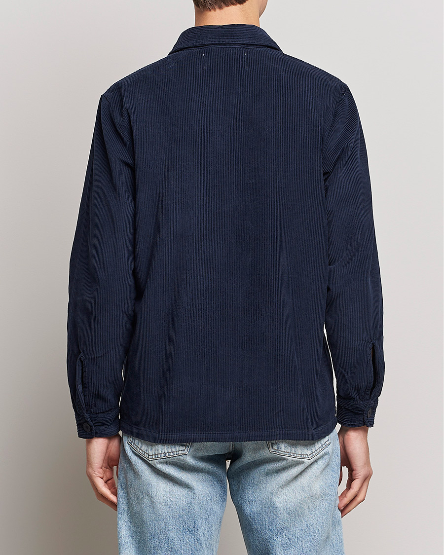 Homme | Chemises | A Day's March | Carey Cord Overshirts Navy