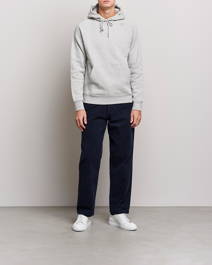 Homme | Pantalons | A Day's March | Redwood Cord Trousers Navy