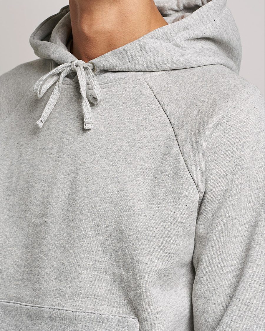Homme | Pulls Et Tricots | A Day's March | Lafayette Organic Cotton Hoodie Grey Melange