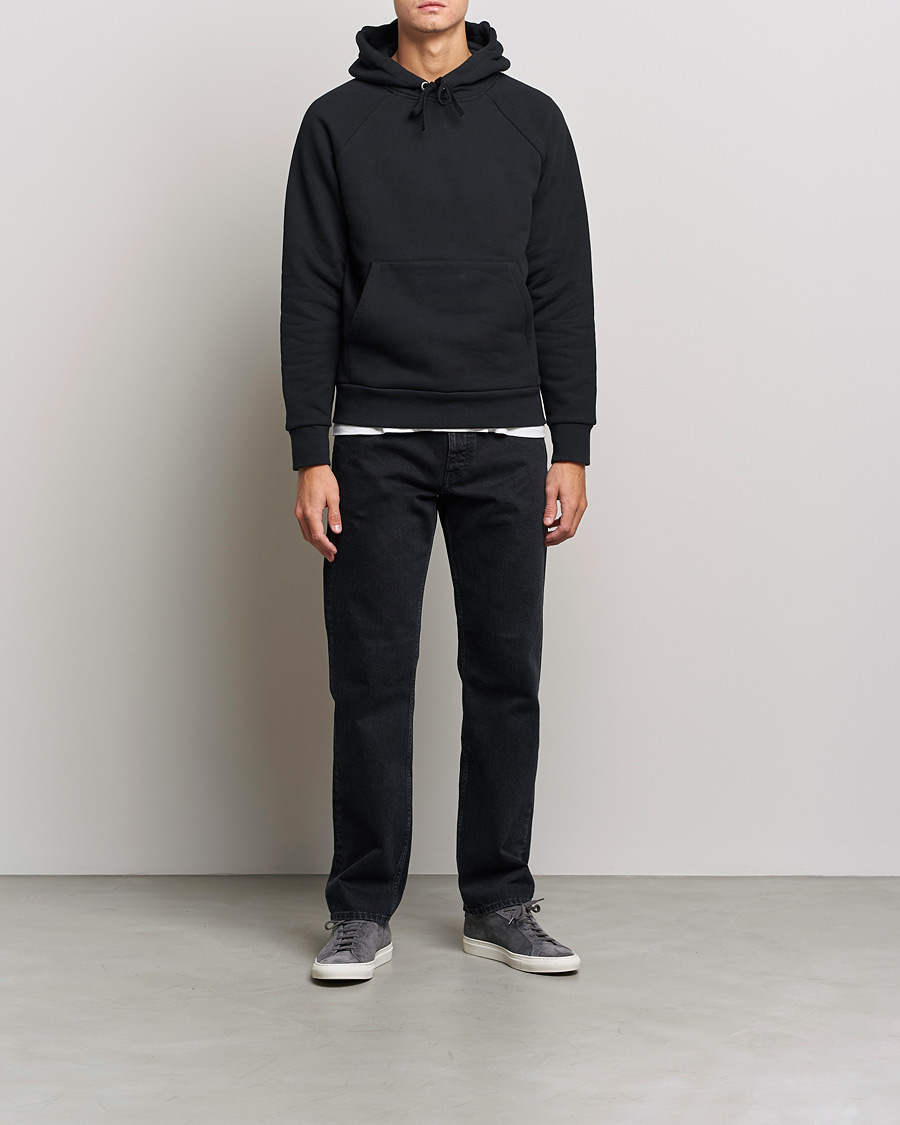 Homme | Pulls Et Tricots | A Day's March | Lafayette Organic Cotton Hoodie Black