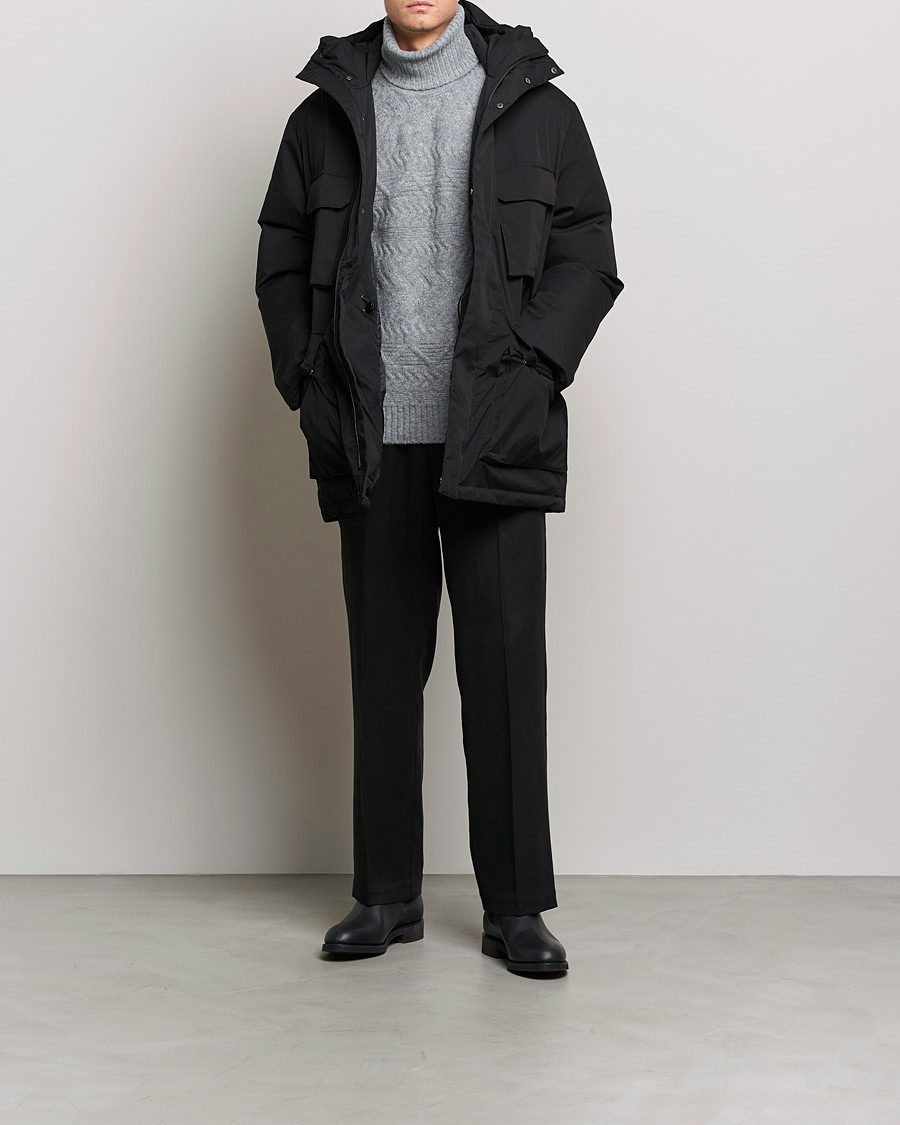 Homme | Manteaux Et Vestes | A Day's March | Caraz Puffer Parka Black