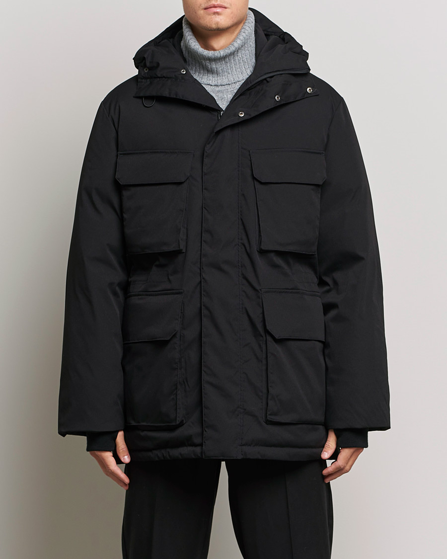 Homme | Manteaux Et Vestes | A Day's March | Caraz Puffer Parka Black