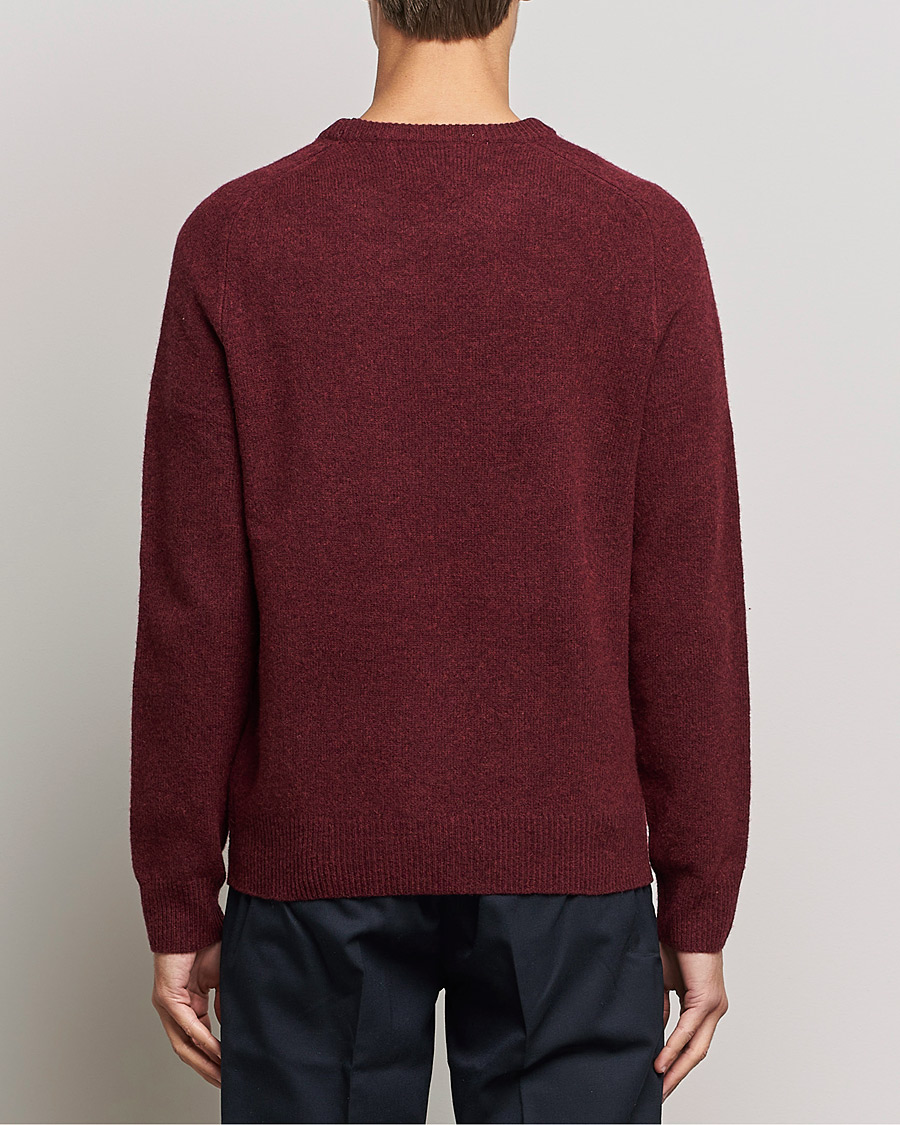 Homme | Pulls Et Tricots | A Day's March | Brodick Lambswool Sweater Wine
