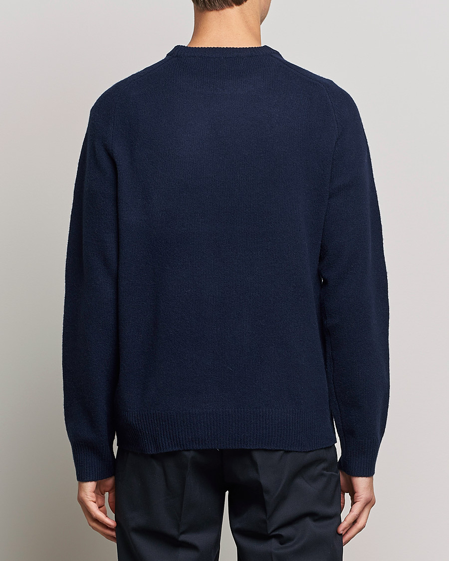 Homme | Pulls Et Tricots | A Day's March | Brodick Lambswool Sweater Navy