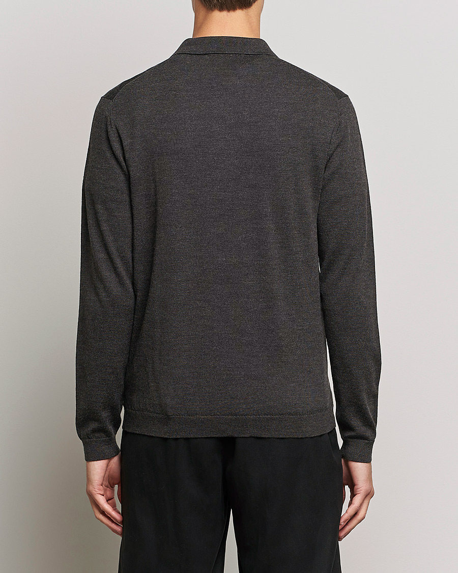Homme | Pulls Et Tricots | A Day's March | Ambroz Merino Polo Java Brown