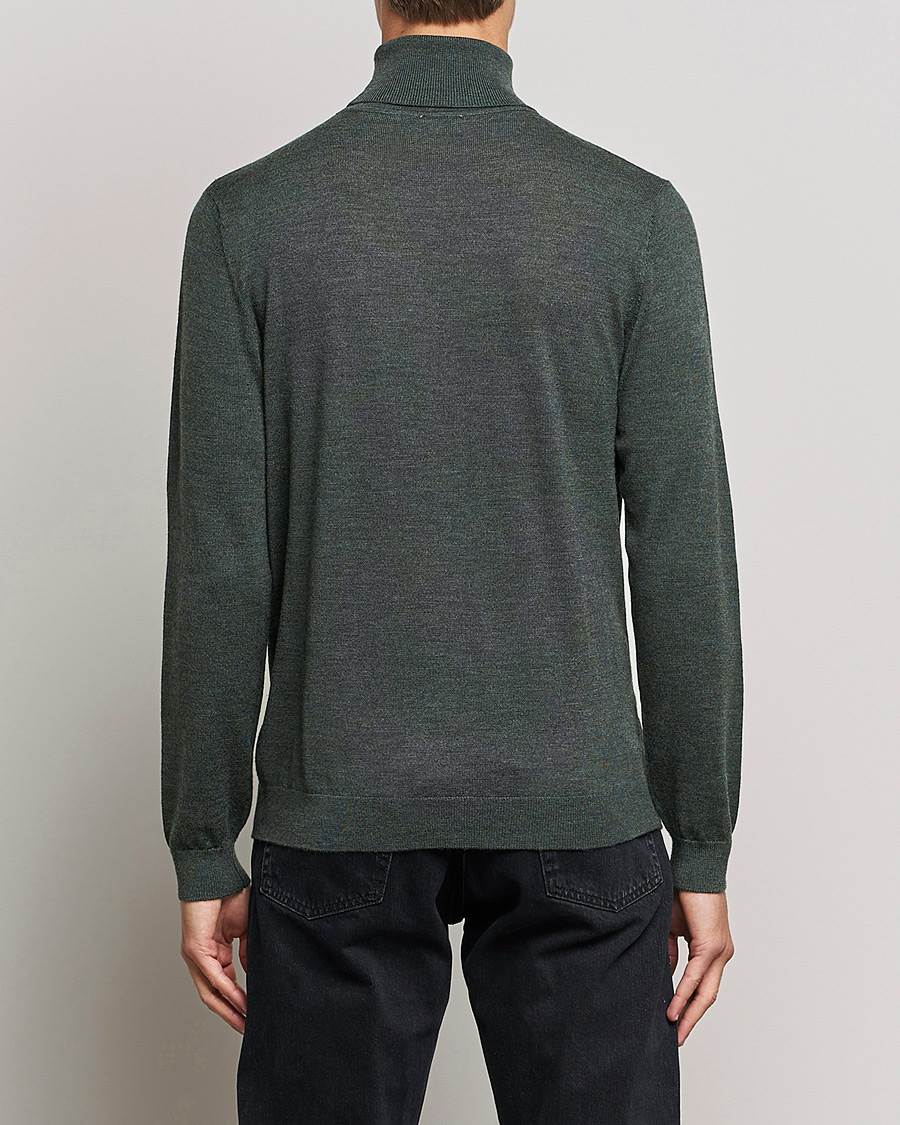 Homme | Pulls Et Tricots | A Day's March | Nela Merino Rollneck Moss Melange