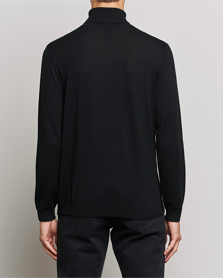 Homme | Pulls Et Tricots | A Day's March | Nela Merino Rollneck Black
