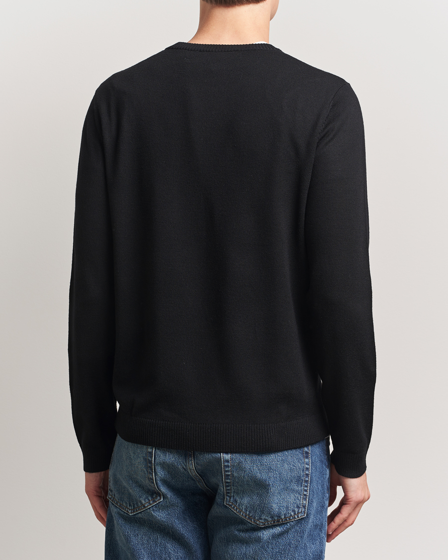 Homme | Pulls Et Tricots | A Day's March | Alagón Merino Crew Black