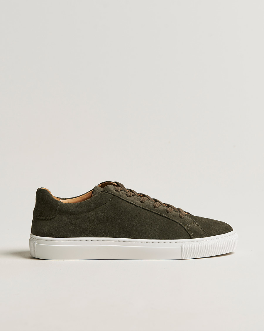 Homme | A Day's March Suede Marching Sneaker Dark Olive | A Day's March | Suede Marching Sneaker Dark Olive