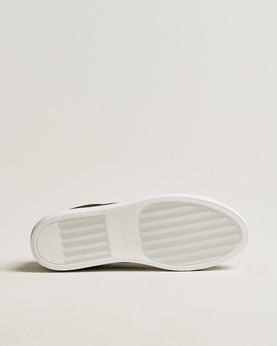 Homme | A Day's March Suede Marching Sneaker Dark Olive | A Day's March | Suede Marching Sneaker Dark Olive