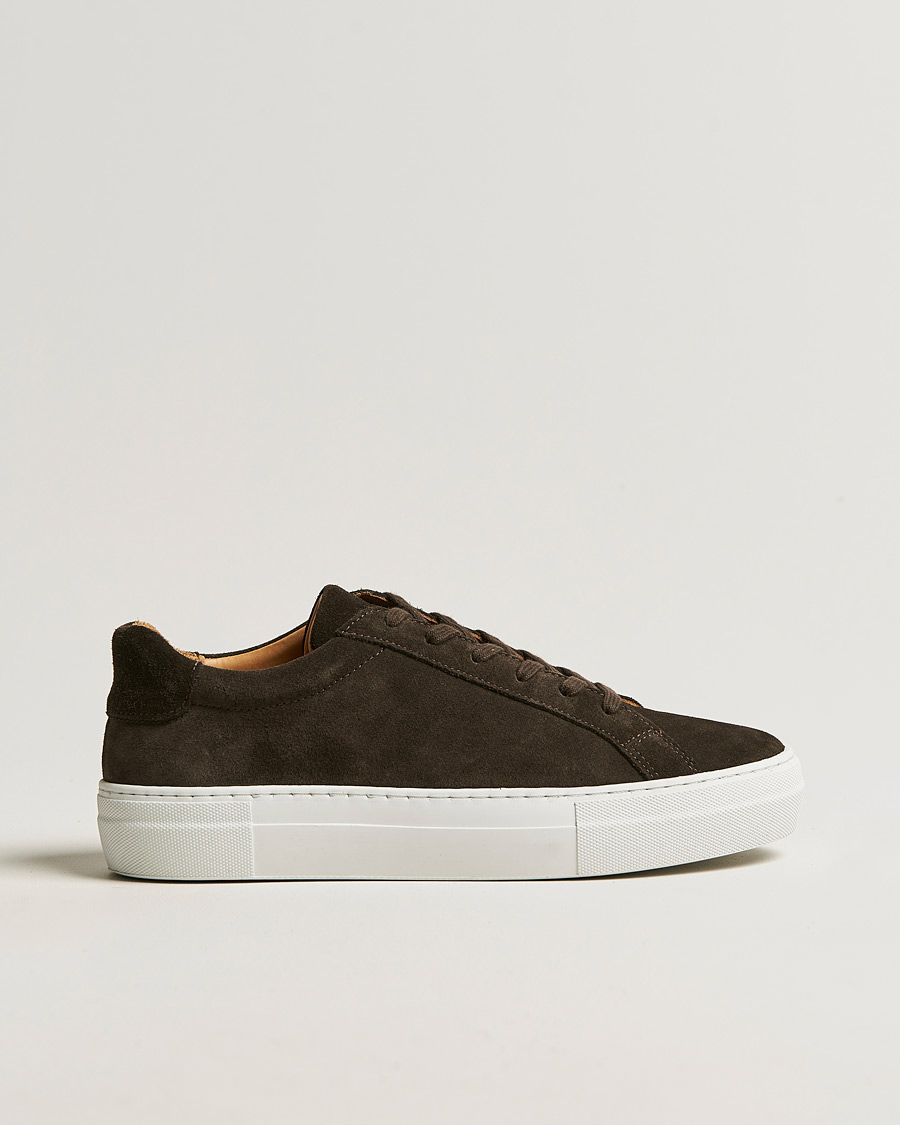 Homme | A Day's March Marching Sneaker Platform Suede Chocolate | A Day's March | Marching Sneaker Platform Suede Chocolate