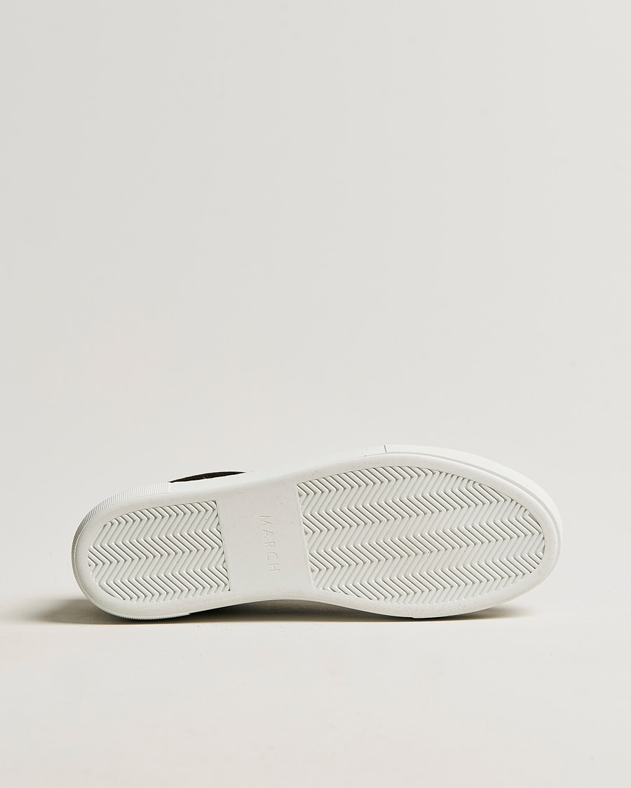 Homme | A Day's March Marching Sneaker Platform Suede Chocolate | A Day's March | Marching Sneaker Platform Suede Chocolate