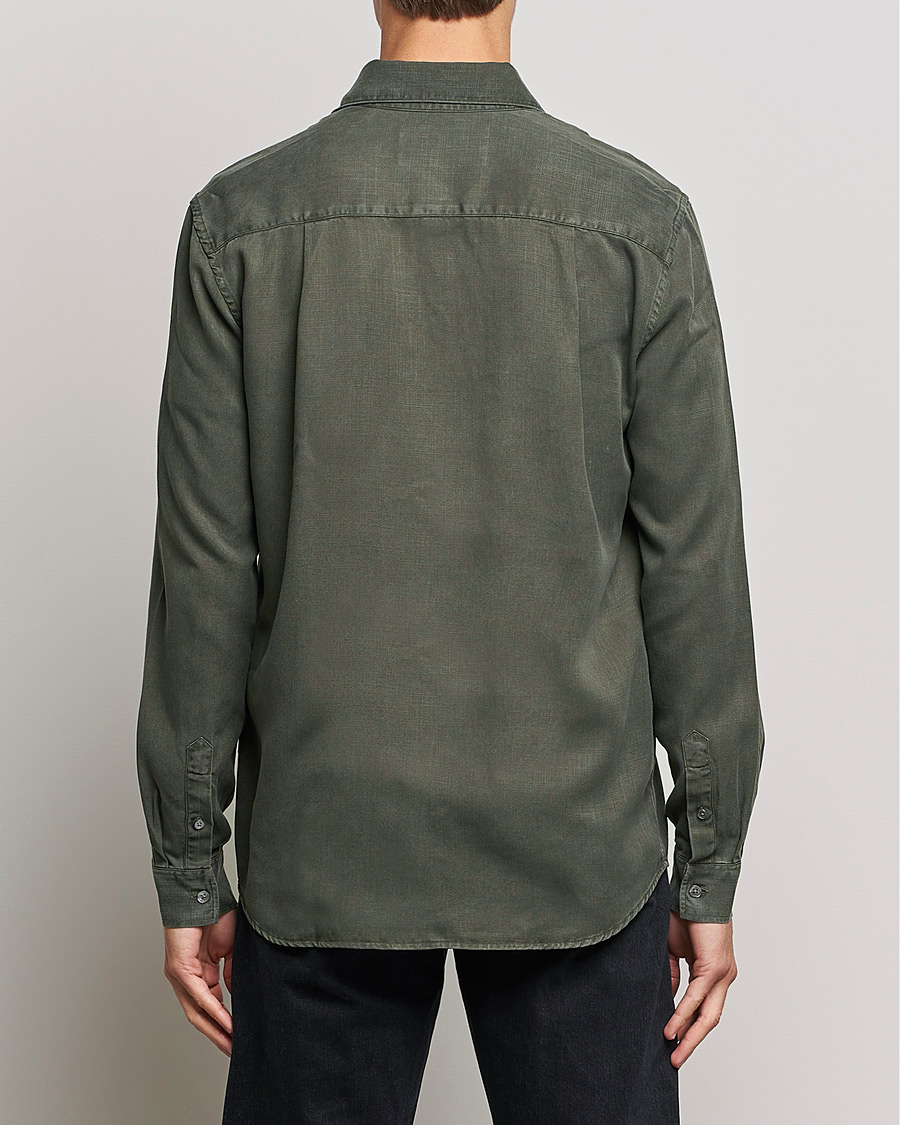 Homme | Chemises | A Day's March | Daintree Lyocell Shirt Olive