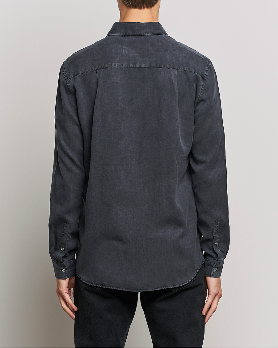 Homme | Chemises | A Day's March | Daintree Lyocell Shirt Off Black